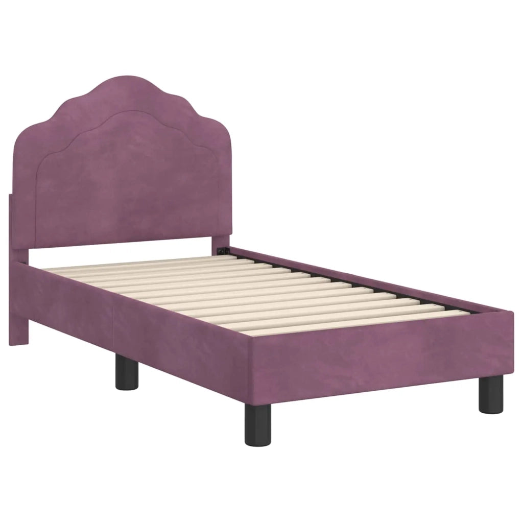 Struttura letto per bambini con testata-Giroletto per bambini Viola 70 x 140 cm 588171