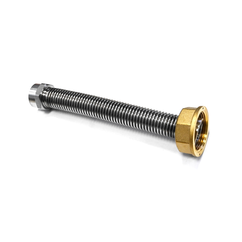 FLESSIBILE INOX PER CONTATORE GAS FF CM. 20- 11/4 x 3/4- ATON- pezzi 1