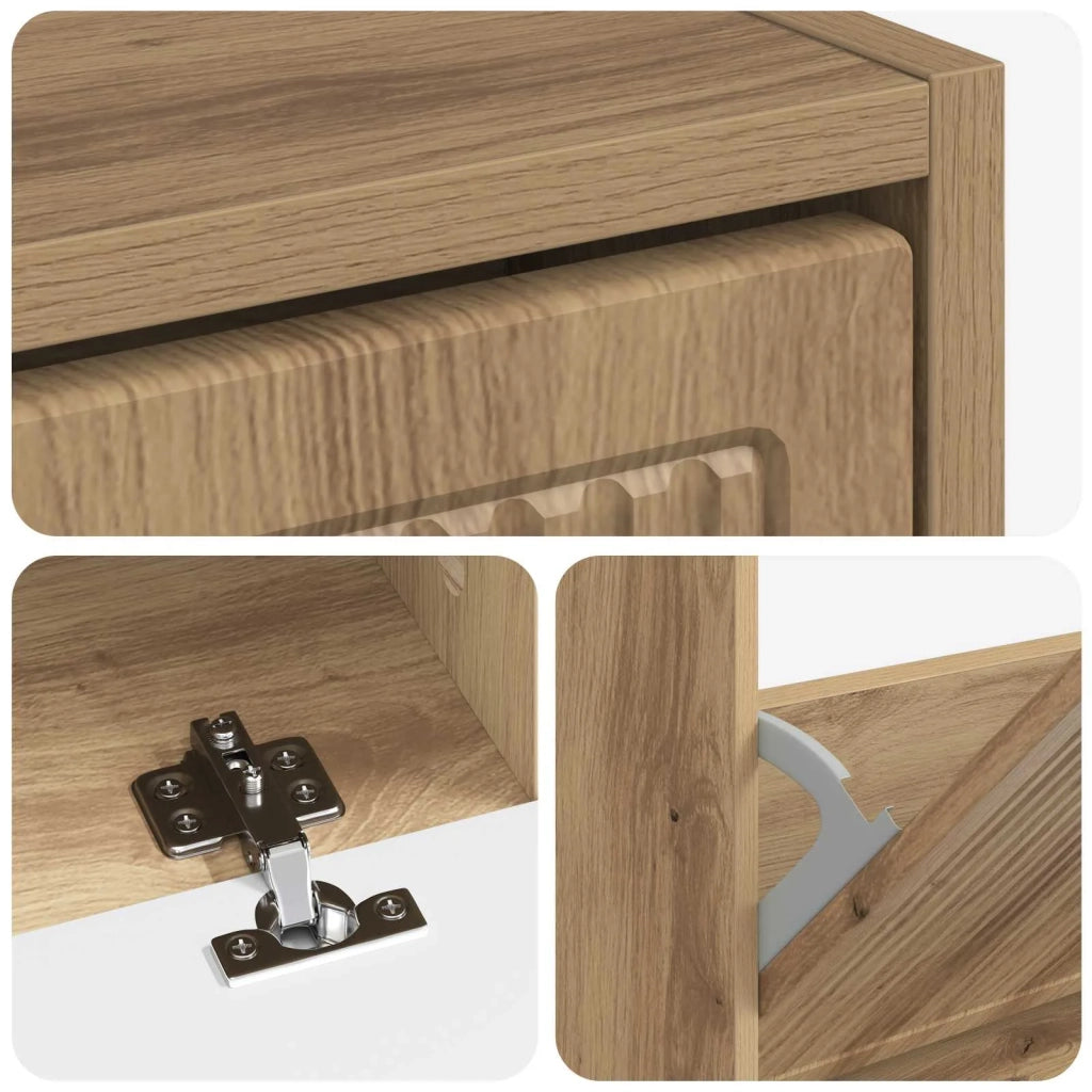 Mobile per scarpe EDE 78 x 24 x 103 cm Legno ingegnerizzato 896004