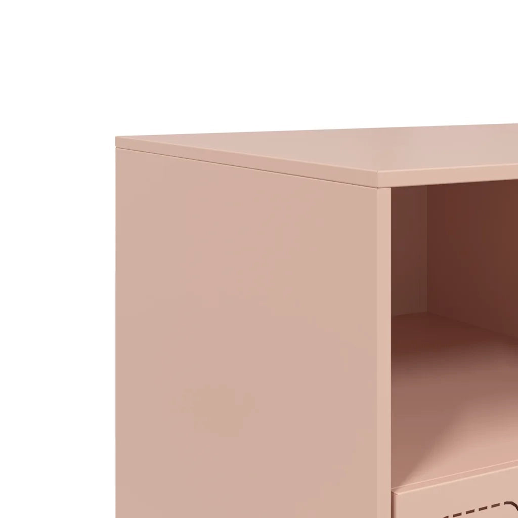 Mobile TV | Armadietto TV | Mobile Porta TV Rosa 99x39x44 cm in Acciaio