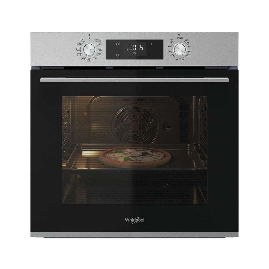 Whirlpool OMK58HU0X 71 L A+ Nero, Acciaio inox