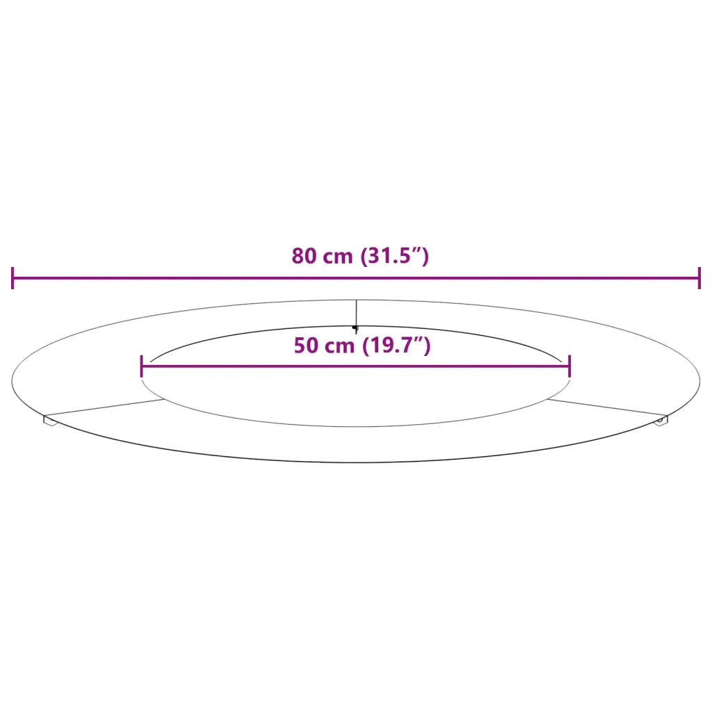 adatto per Anello d'Albero Piatto Marrone ?50 / 80 cm CFW1079150
