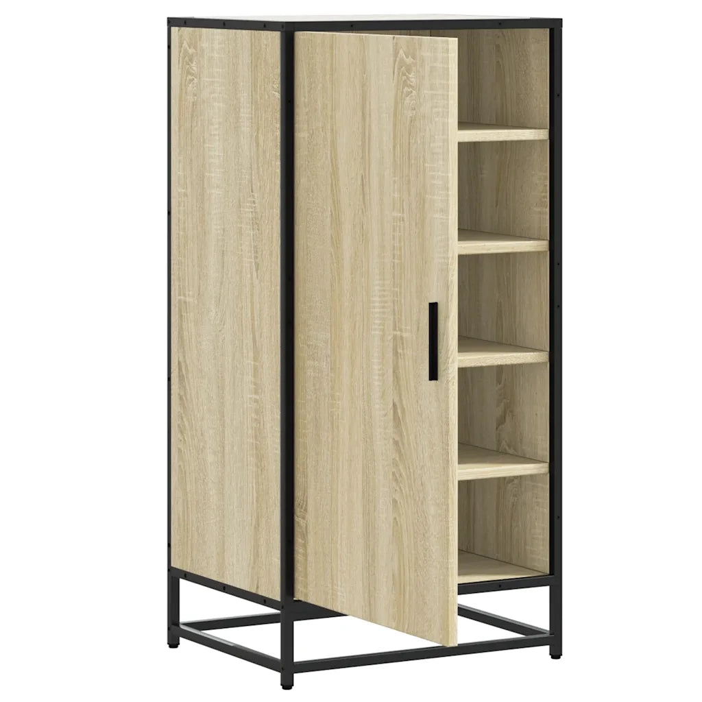 Scarpiera Rovere Sonoma 48x38x97,5 cm in Legno Multistrato 849200