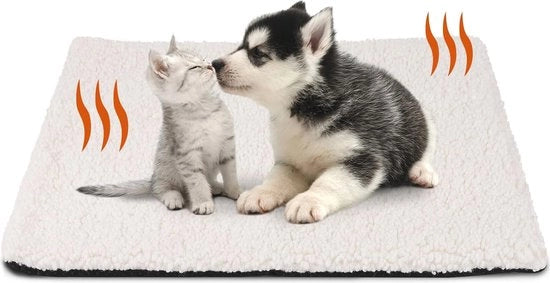 Duvetta Autotermica per Cani e Gatti - Lavabile e Duvetta Termica per Gatti senza Cavo
