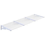 Tettoia per Porta Grigio e Trasparente 297,5x90cm Policarbonato CFW8963317