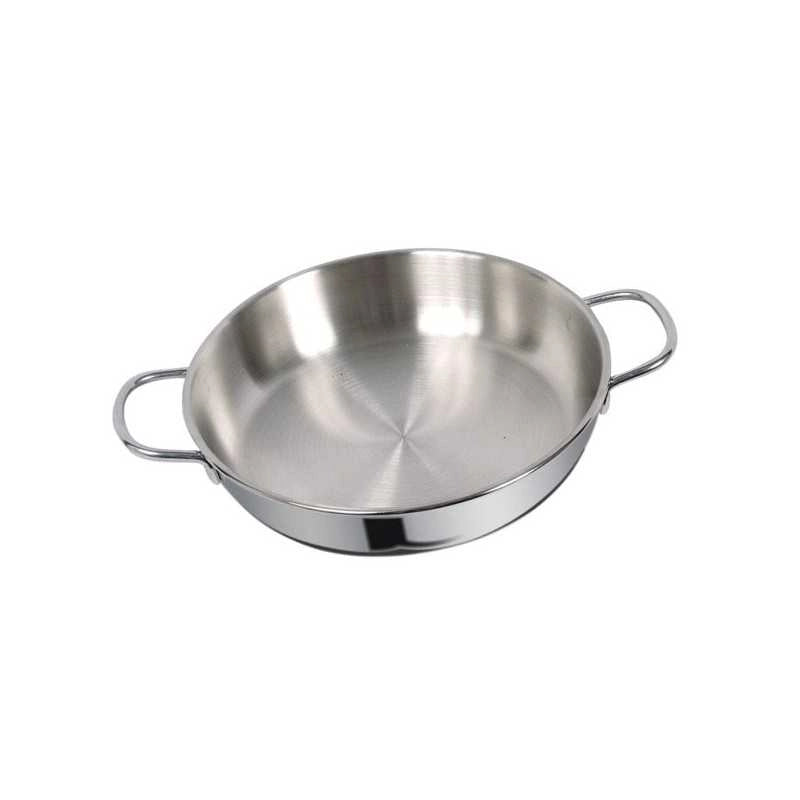 Tegame Inox 2 Manici cm 28 Dune Metalsomma