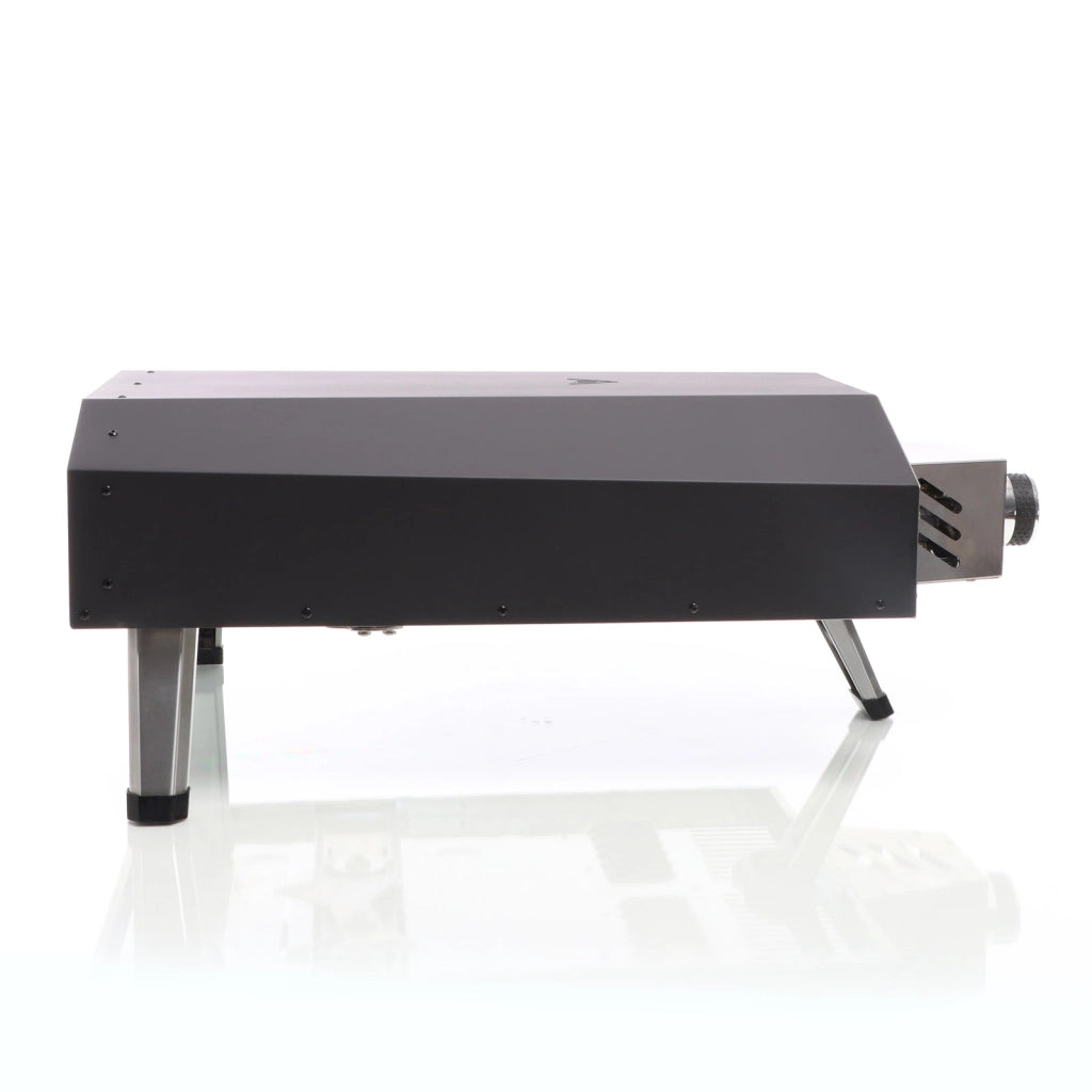 Toboli Forno per pizza a gas con pietra Ø330mm con funzione girevole Fornetto portatile da esterno