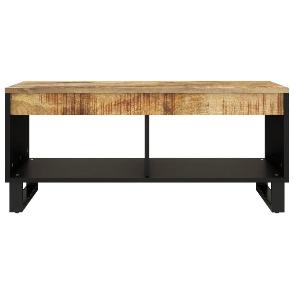 Tavolino da Salotto 90x50x40 cm in Legno Massello di Mango 352869