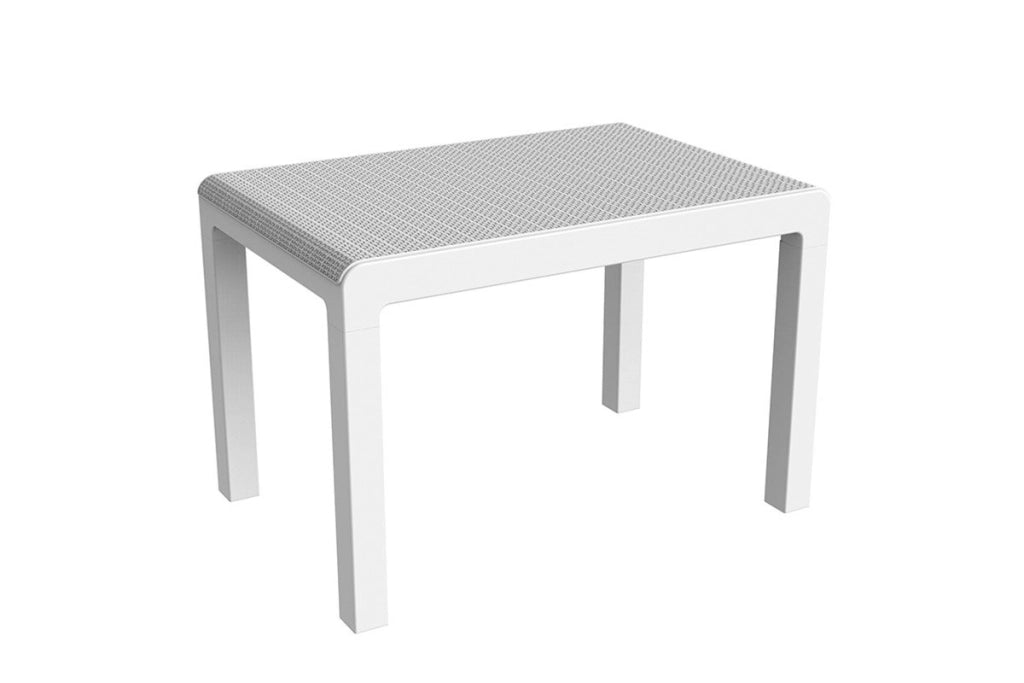Set 3 Pezzi Salotto Salottino da Giardino Bianco Riviera Toomax
