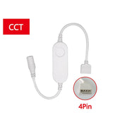 Mini ZigBee Controller 12V 24V 2 Canali Per Striscia Led CCT APP Tuya HUE Compatibile Con Alexa Google Home