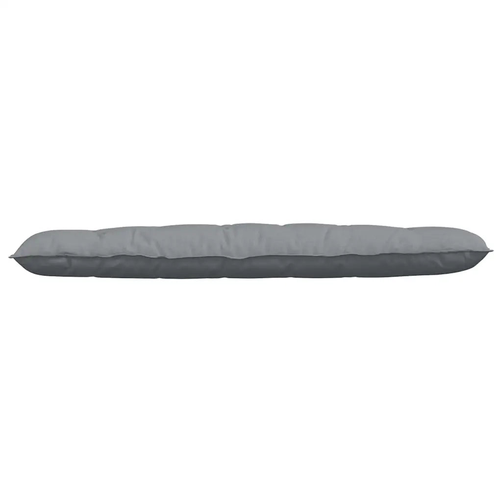 Cuscino per Schiena Grigio chiaro 180 x 19 x 50 cm Tessuto