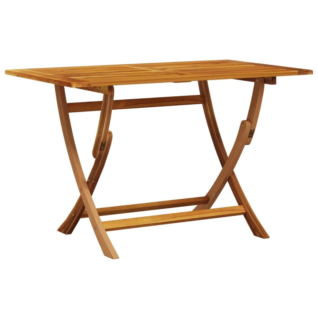 Set Pranzo da Giardino 5 pz Nero Polipropilene e Legno Massello
