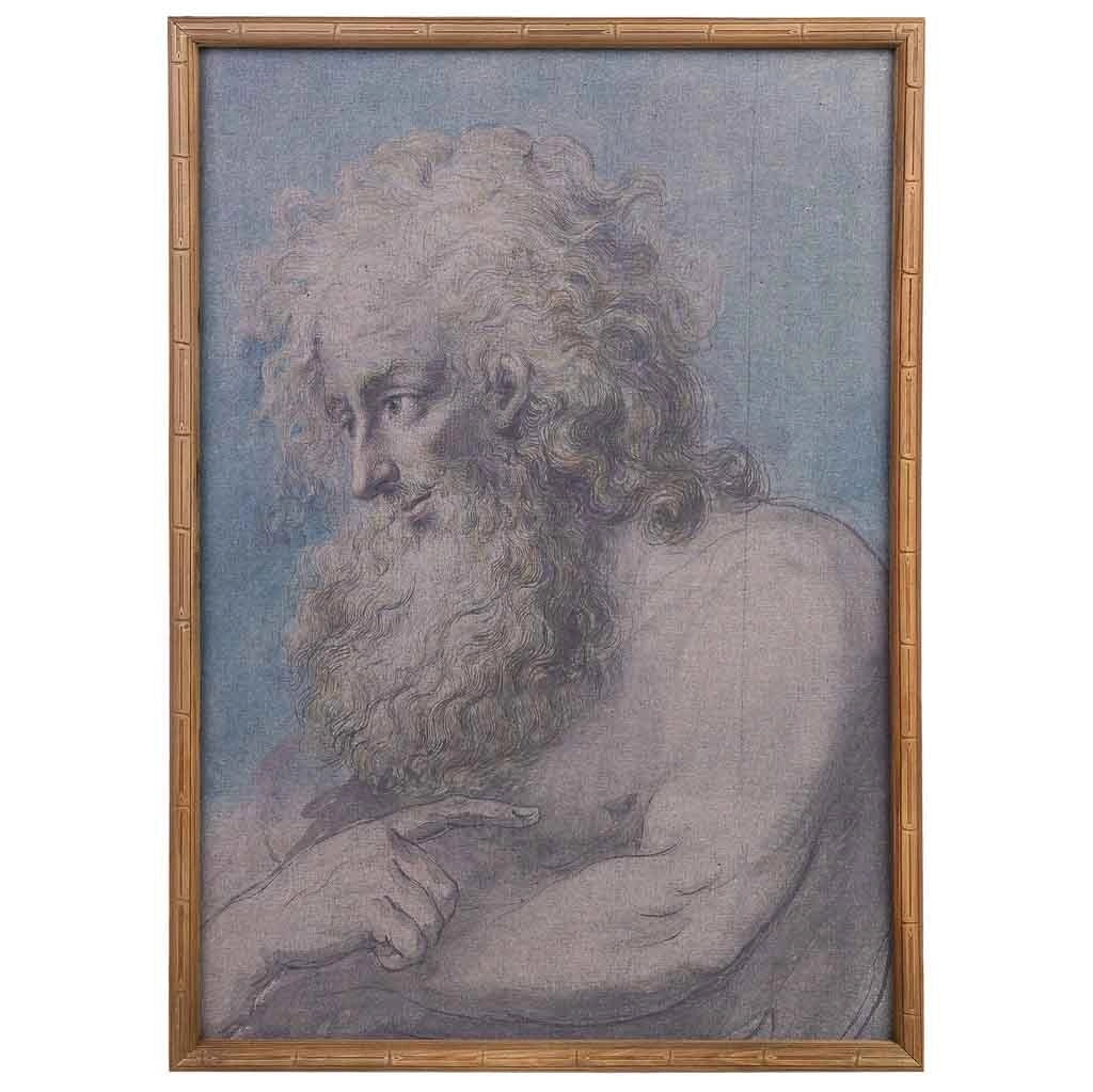 Quadro in tela stampata con cornice in legno, 50x70x2,2