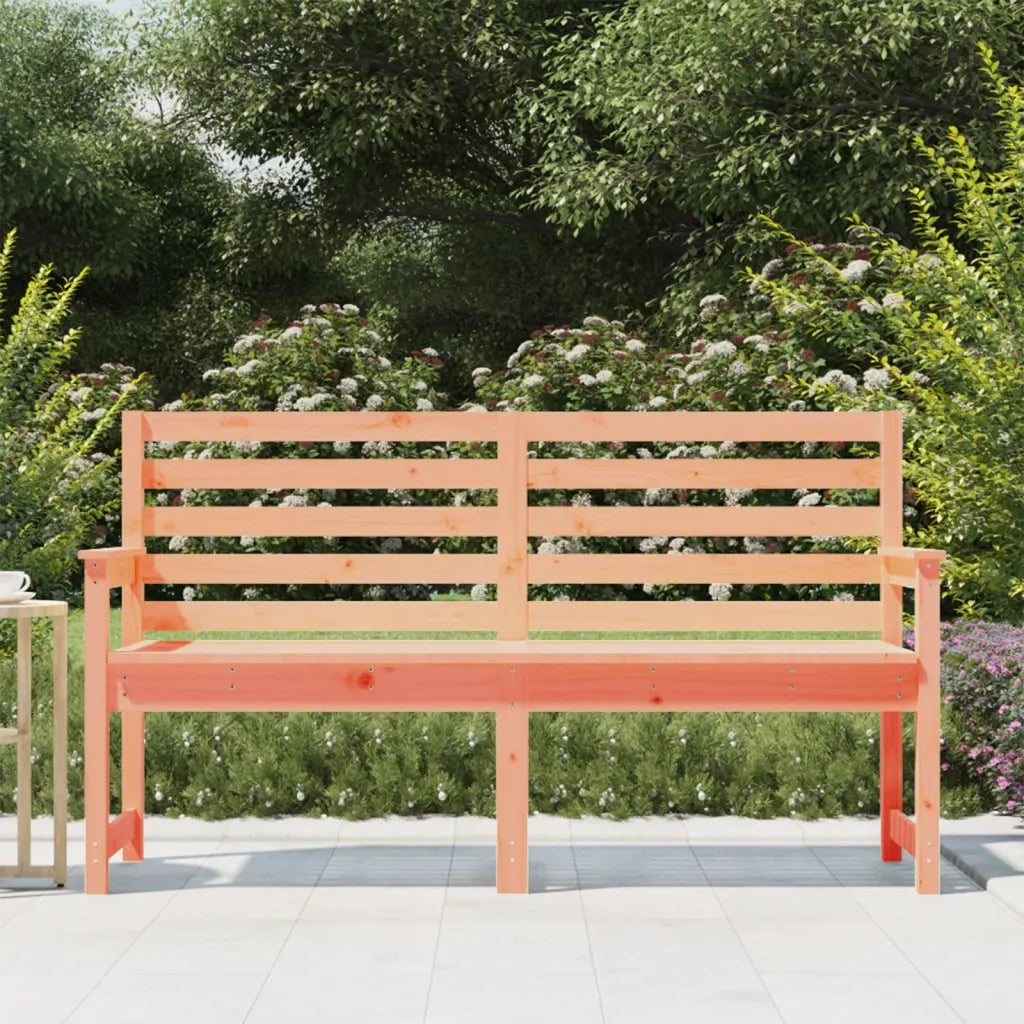 Panca da Giardino 159,5x48x91,5 cm in Legno Massello di Douglas 824072