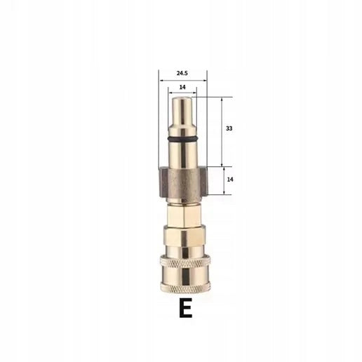 Adattatore per Idropulitrice Lavor – Sostitutivo Compatibile con Lavor Army-Cruiser | QC 1/4", 160 Bar, 60°C, 10L/min