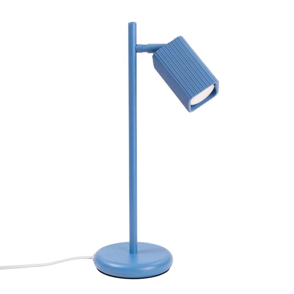 Lampada da tavolo RAYO azzurra