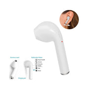Trade Shop - Auricolare Singolo Hbq-i7r Bluetooth V4.1+edr Per Android Ios Cuffie Sport -