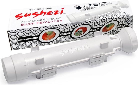 Fabbricante di sushi per sushi professionale e altre golosità, bianco, 30 x 6 x 6 cm