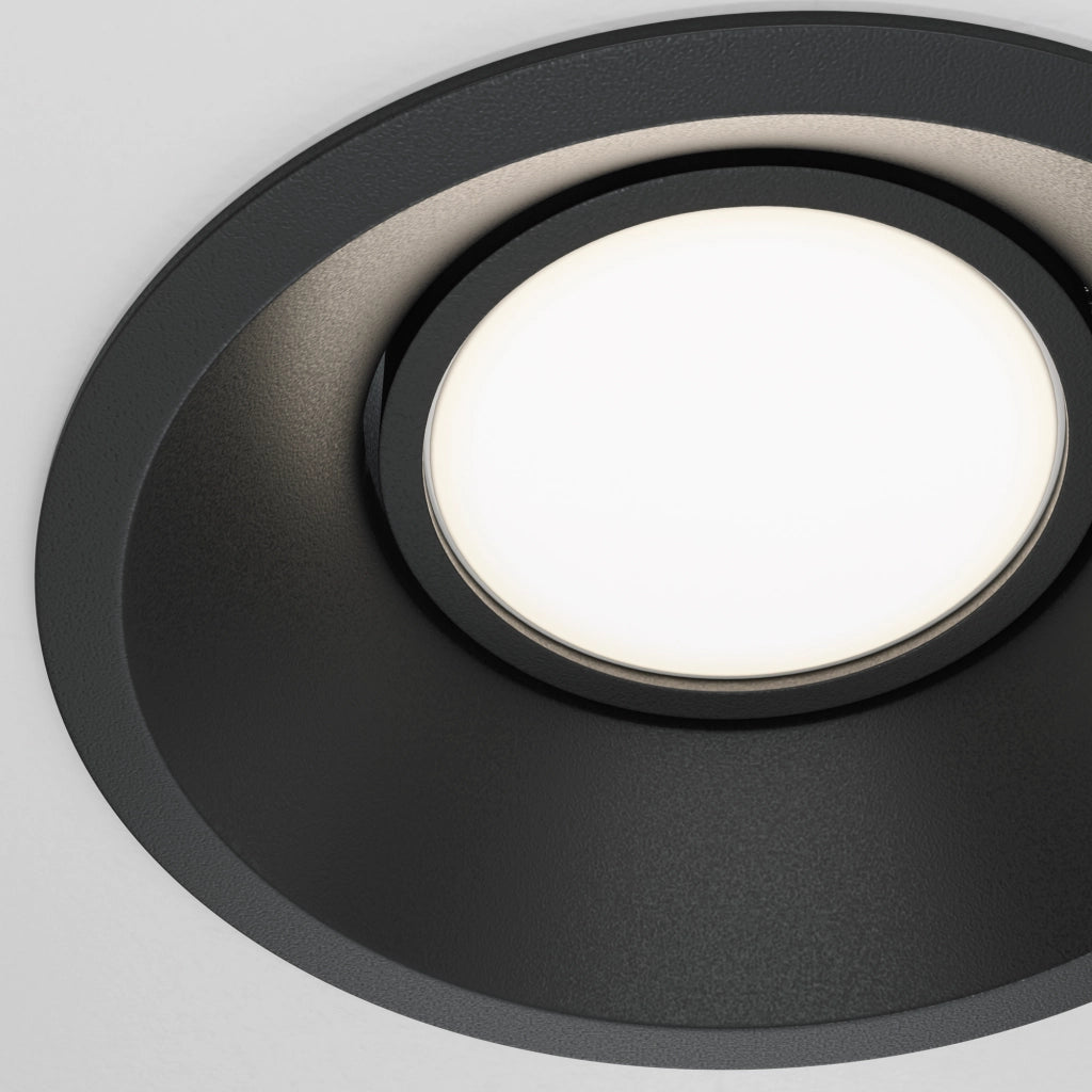 Maytoni DOT faretto incasso soffitto nero GU10 DL028-2-01B