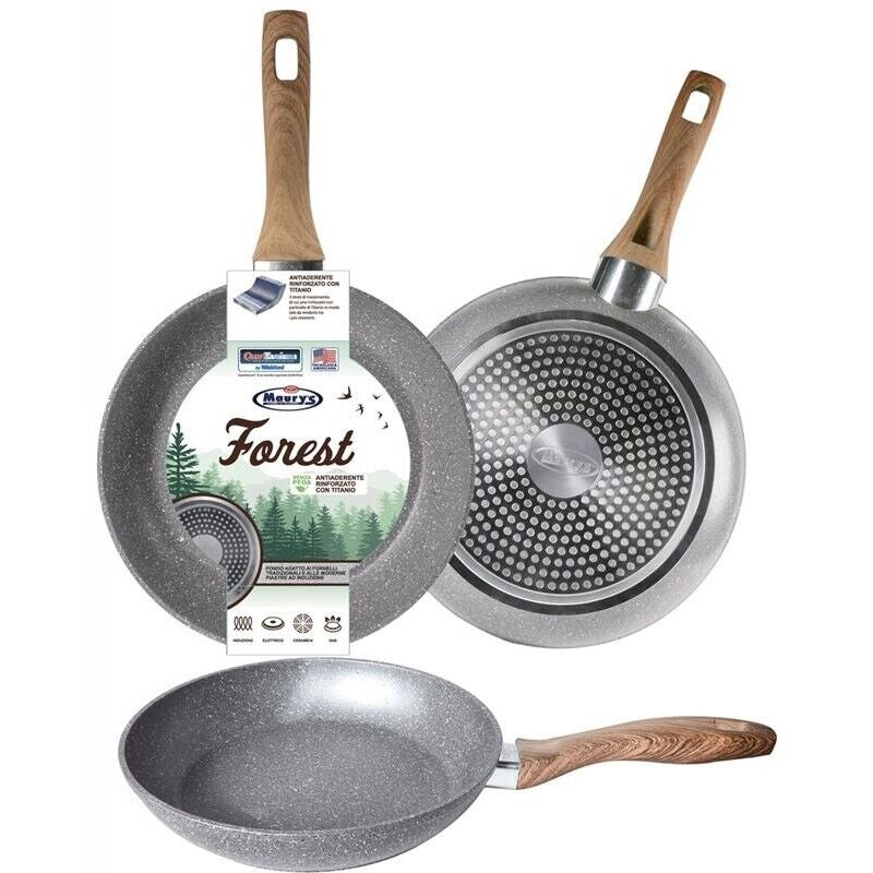 MAURY'S FOREST PADELLA CON MANICO REALIZZATA IN TITANIO RINFORZATO 18 CM