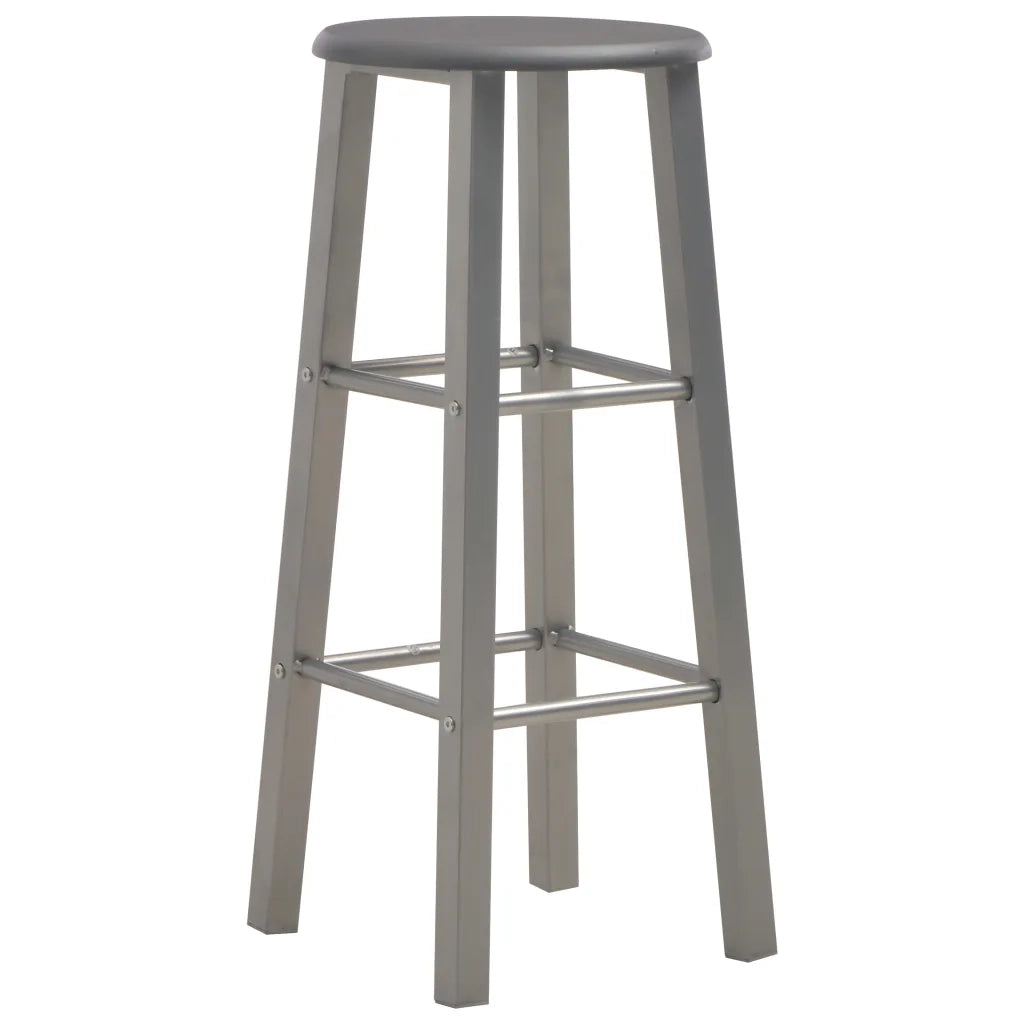 Sgabelli da Bar 2 pz Antracite MDF cod mxl 76424