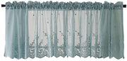 Vetrata Semi-trasparente - Cortine Corte - Bistrogordini - Tendaggi per Finestre - Cortine da Cucina - 130 x 41 cm