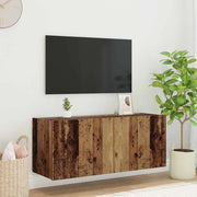 Mobile TV da parete-Mobile TV a Muro-Credenza TV Legno vecchio 100 x 35 x 41 cm