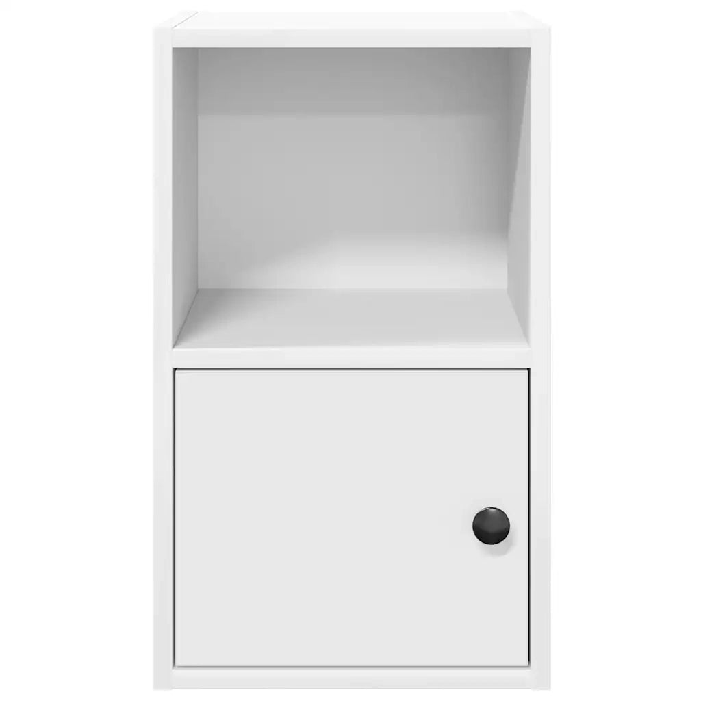 vidaXL Libreria Bianca 31x24x52 cm in Legno Multistrato