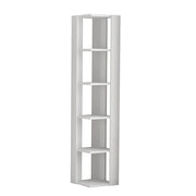 Libreria in legno "Nati" - 32 x 32 x 161 cm - Bianco