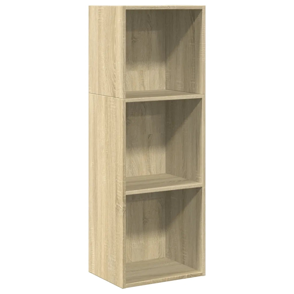 Libreria Rovere Sonoma 40x30x114 cm in Legno Multistrato 857869