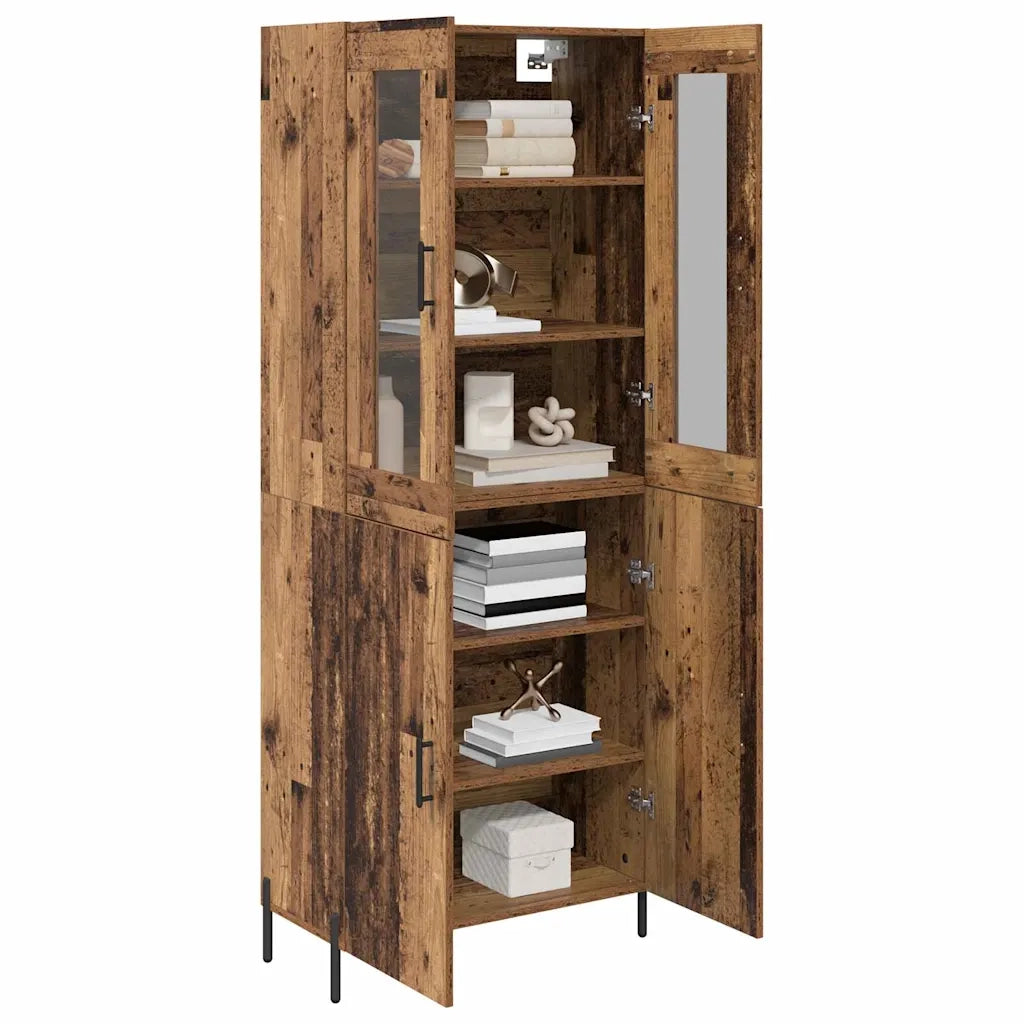 Credenza Legno vecchio 69,5 x 34 x 180 cm Legno multistrato 3415809