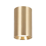 Faretto soffitto oro tondo 10cm GU10 8W Genesis Milagro