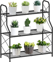 Piantagione con 3 pannelli per uso indoor e outdoor - balcone giardino - nero