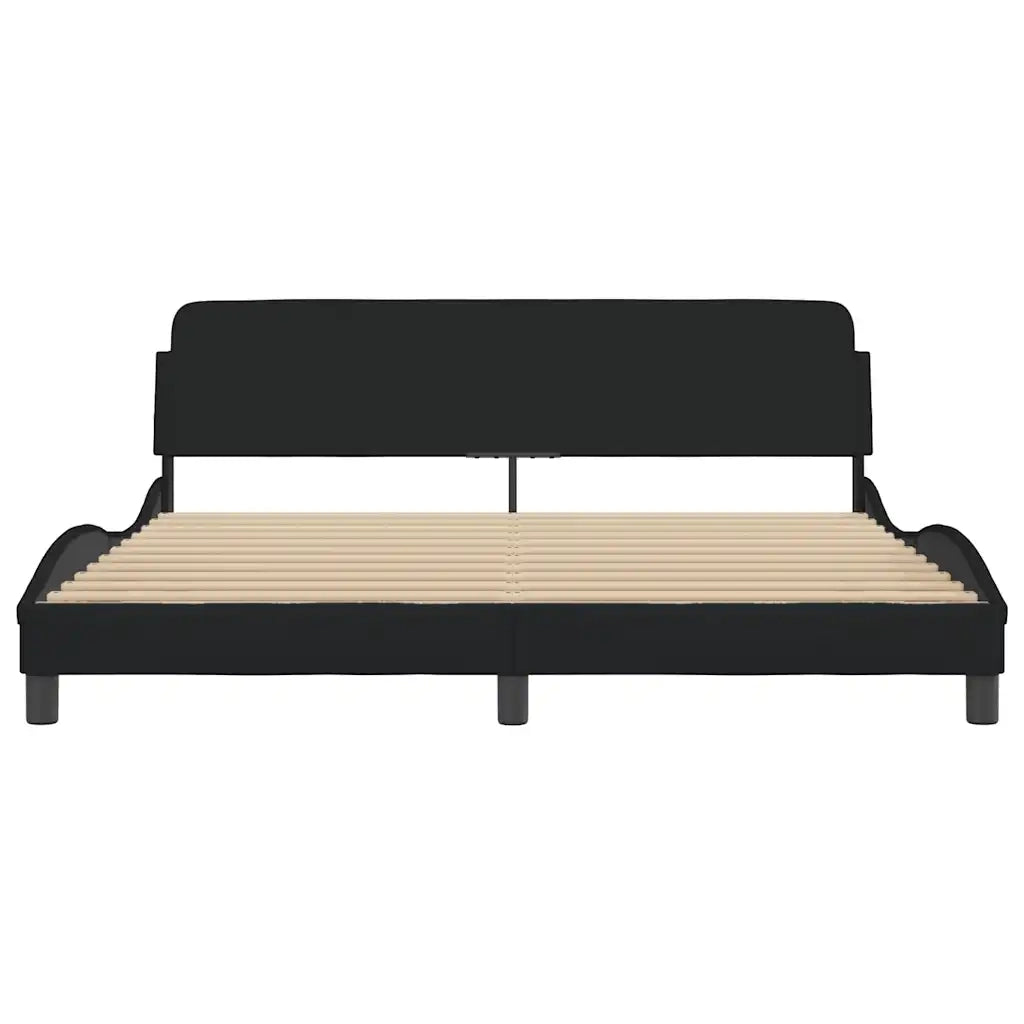 Giroletto Dover Nero 180x200 cm in Tessuto 373227