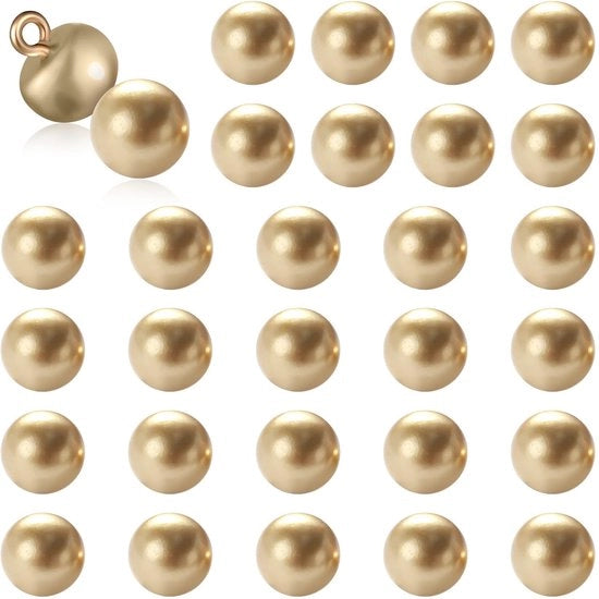 Punti di Ricamo in Oro - 30 Pezzi - Adatti per Magliette e Gonne - Per Abbigliamento e Utilizzo Creativo