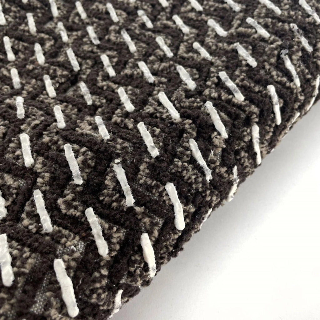 TAPPETO CHANTAL 55X90CM CIOCCOLATO IN COTONE