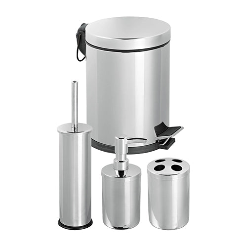 SET BAGNO 4 PEZZI FIORDALISO- Cromo- DH- pezzi 1