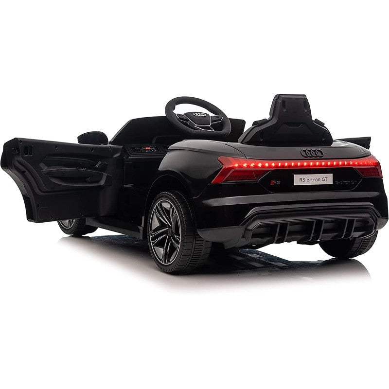 Macchina Elettrica per Bambini 12V Audi RS E-Tron GT Nera