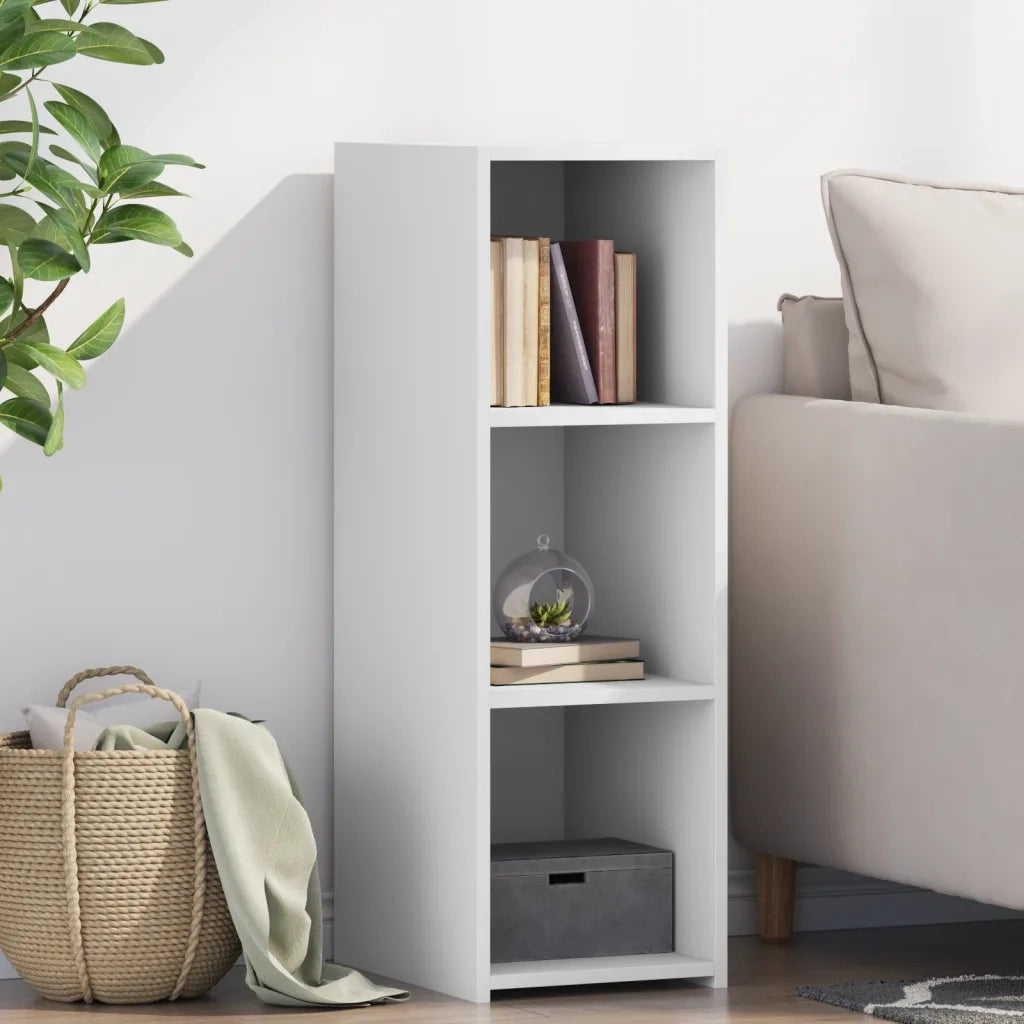 Credenza | Madia | Buffet da pranzo | Armadio da pranzo Bianca 30x41x93 cm in Legno Multistrato