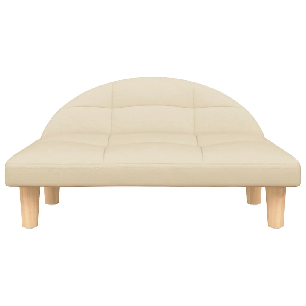 Lettino per Cani Crema 70x52x30 cm in Tessuto 171932