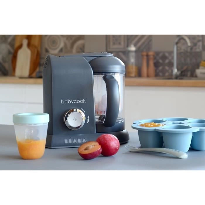 Beaba, Babycook Solo, Robot Bébé, Grigio scuro