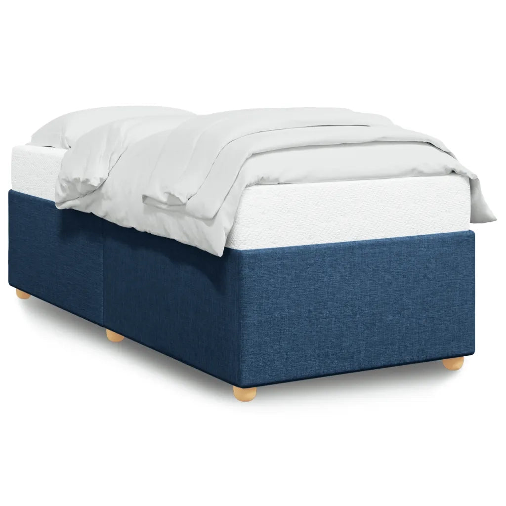 Giroletto senza Materasso Blu 100x200 cm in Tessuto 3284714