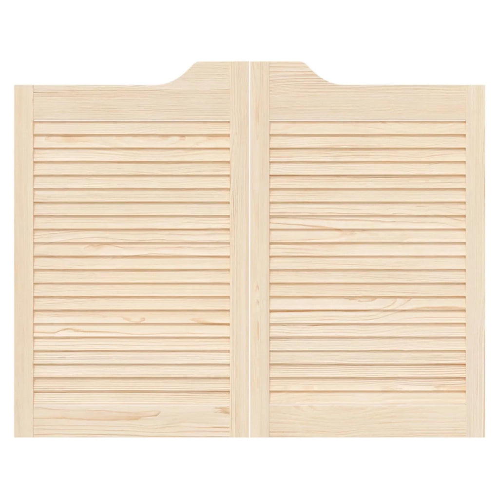 Porte Swing Naturale 80 x 50 cm Legno Massello di Pino