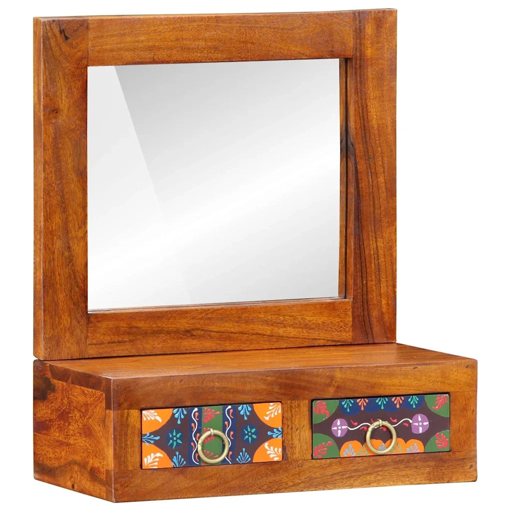 Armadietto a muro con cassetto Marrone 40 x 20 x 50 cm 4016523