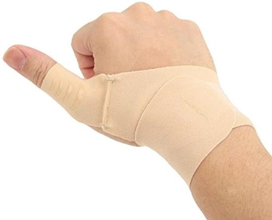 Benda per polso adattabile - Supporto per dito flessibile - Rimedio per dolori articolari CMC - Leggero e comodo - Alta qualità Nylon/Polyuretano