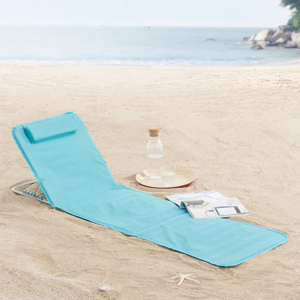 Set Cellorigo 2 Materassini Prendisole Pieghevoli incl Borsa di Trasporto - Turchese [en.casa]