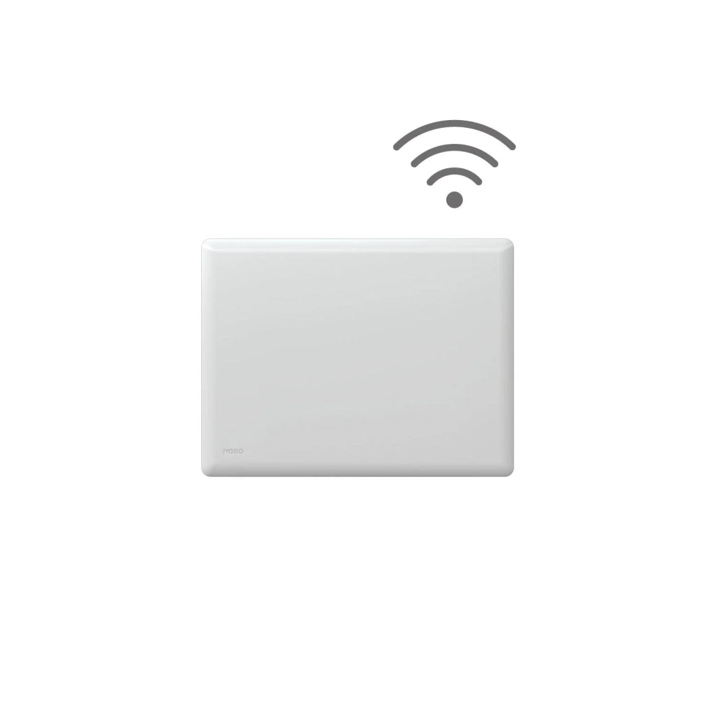 Radiatore elettrico norvegese NOBO OSLO WiFi 500W perfetto per ambienti fino a 10 m_, riscaldamento uniforme ed ecologico.