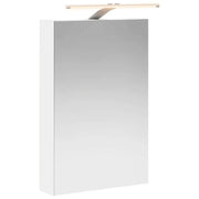 Mobiletto per specchio da Bagno | Armadio da bagno Bianco 40 x 10,5 x 60,5 cm