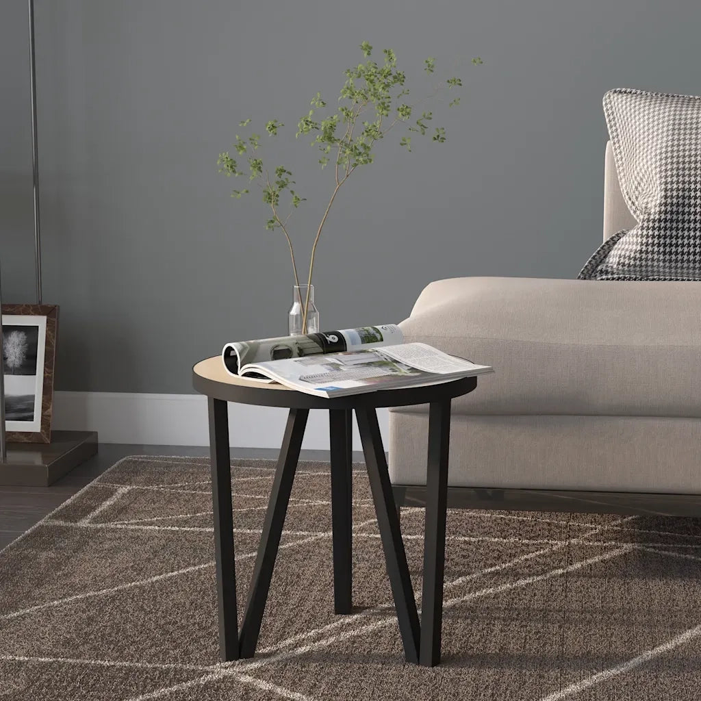 Tavolino | Tavolo laterale Rovere Sonoma ?35 cm in MDF