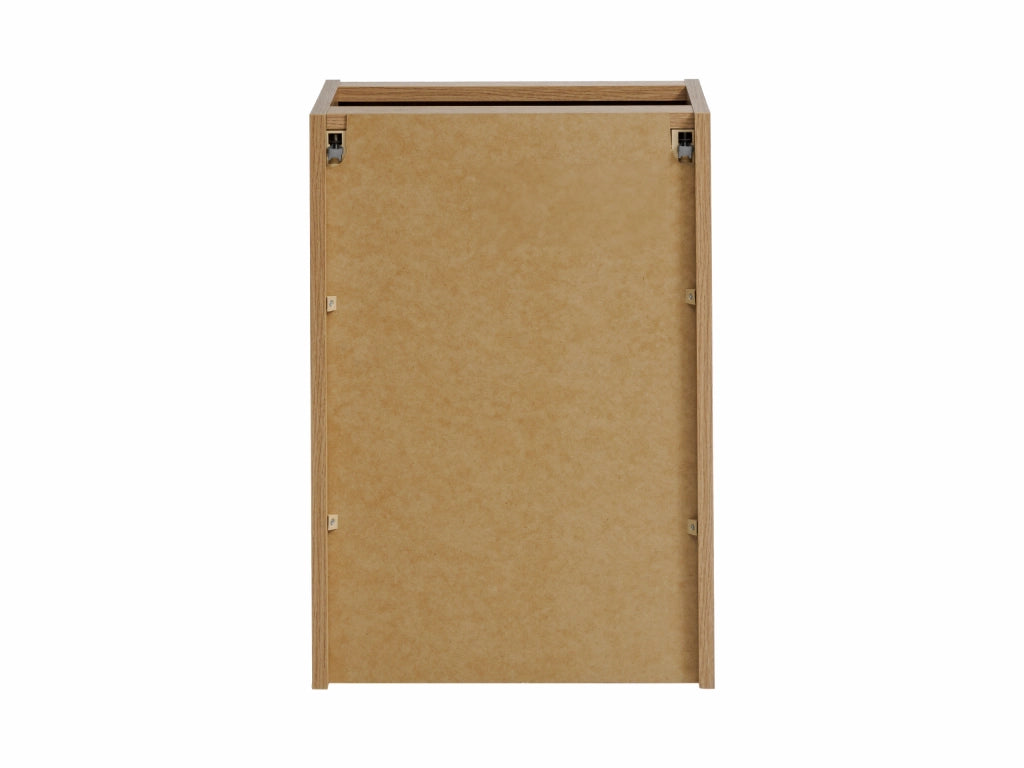 Mobile sotto piano 40 cm con cesto portabiancheria Nova Oak 40 x 57 x 39 cm